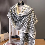 Keffiyeh shawl (double sided)