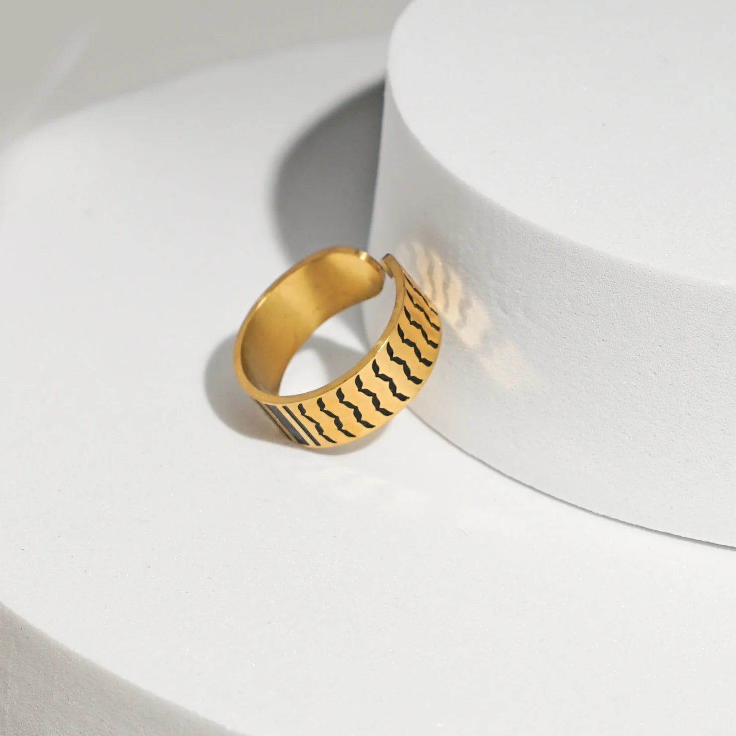 Keffiyeh Ring