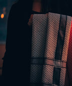 Keffiyeh - Casablanca (White On Black)