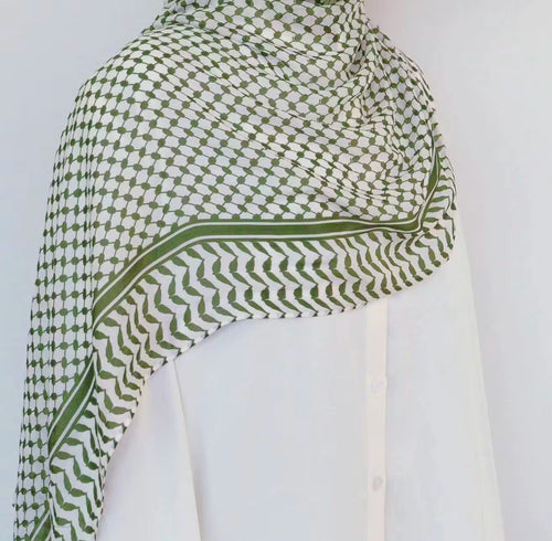 Hijab - Keffiyeh print
