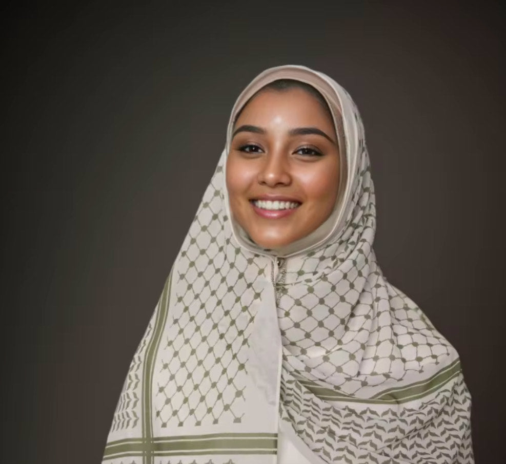 Hijab - Keffiyeh print