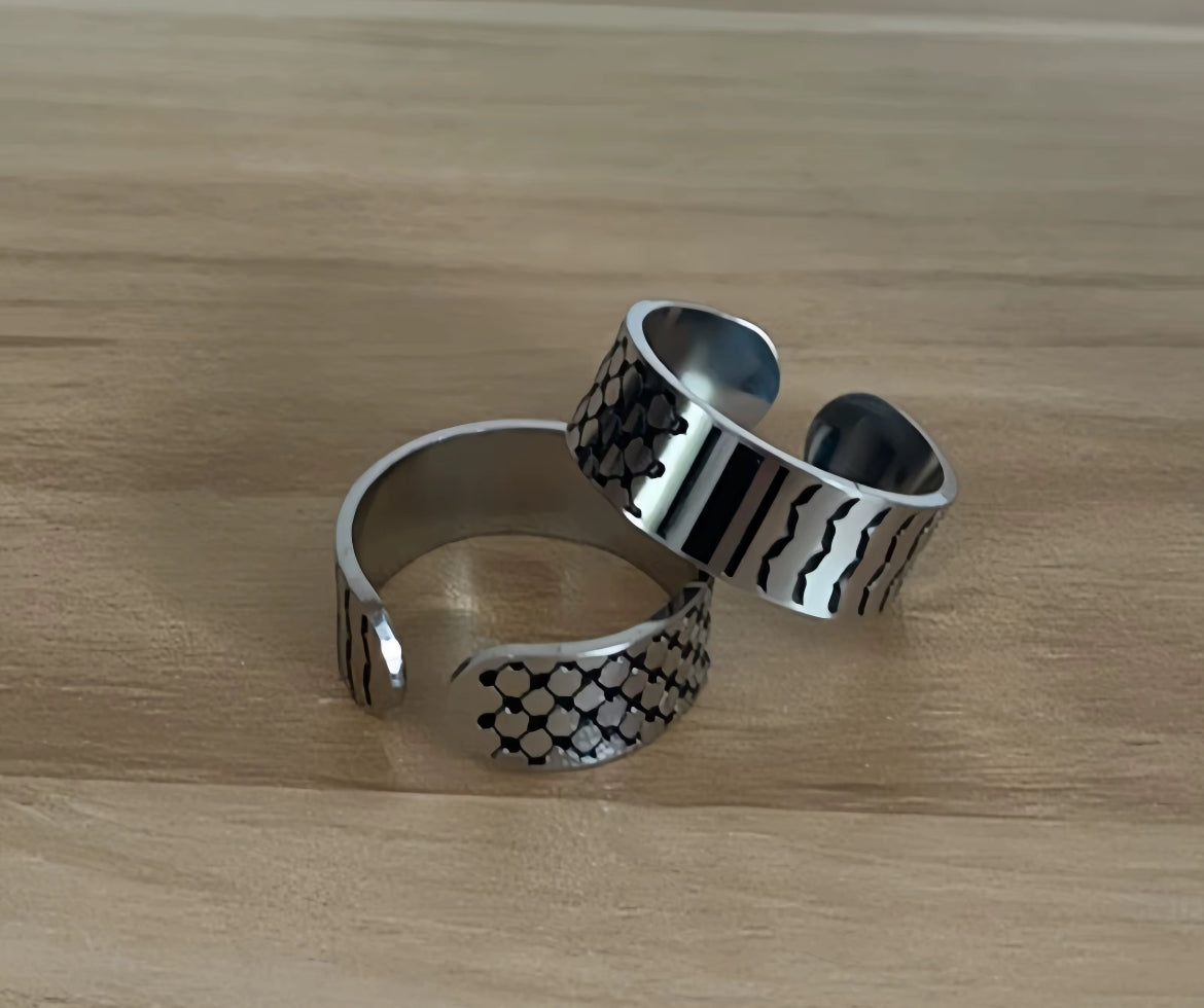 Keffiyeh Ring