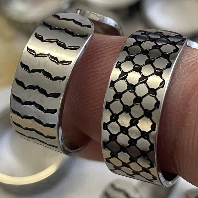 Keffiyeh Ring