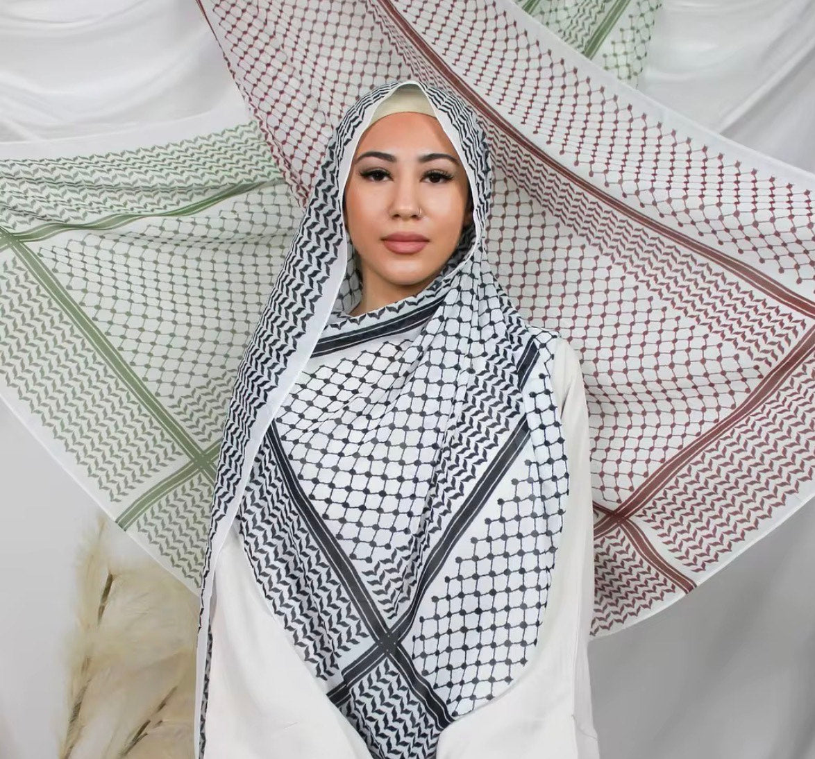 Hijab - Keffiyeh print