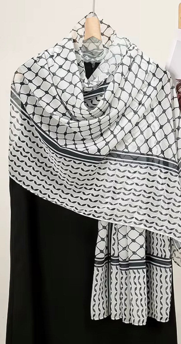 Hijab - Keffiyeh print