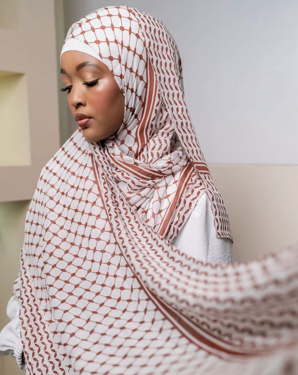 Hijab - Keffiyeh print