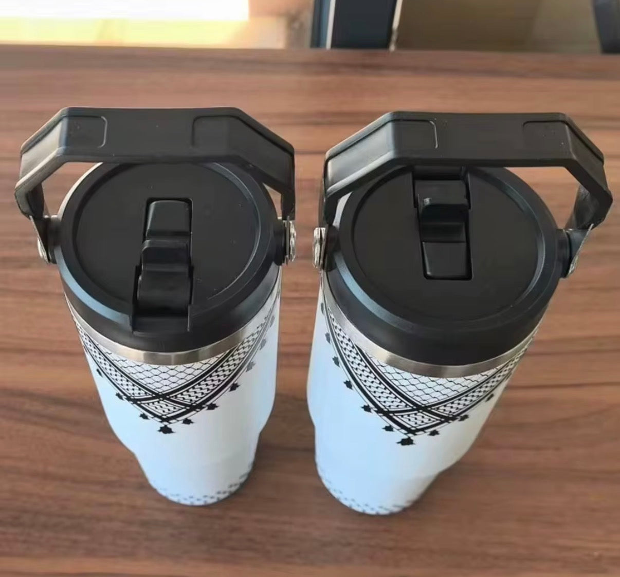 Keffiyeh-Inspired Stanley IceFlow Tumbler (40oz)